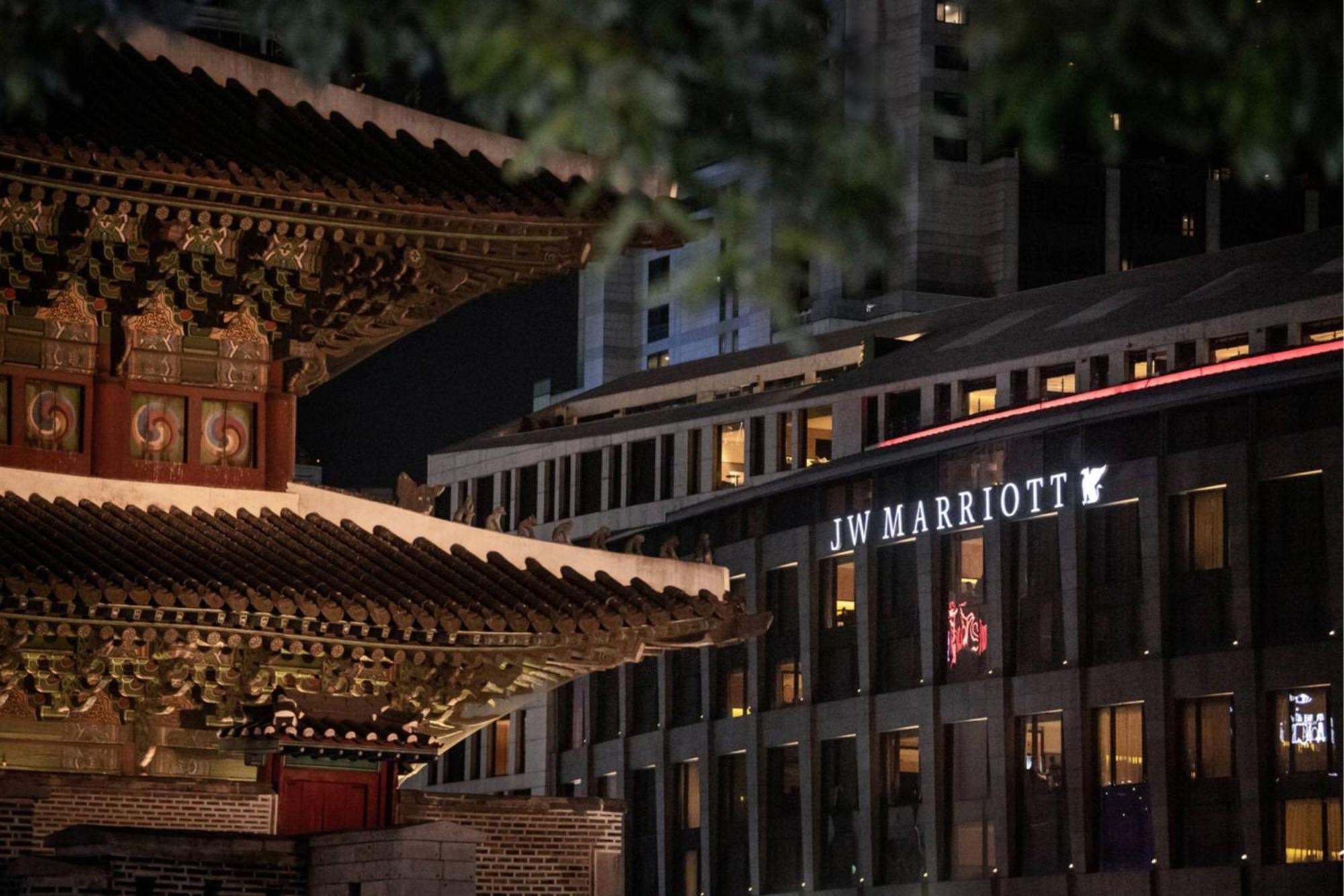 Jw Marriott Dongdaemun Square Seoul Hotel Bagian luar foto